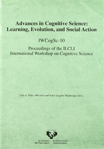 Books Frontpage Advances in cognitive science. Learning, evolution and social action. IWCogSc-10. Proceedings of the ILCLI International Workshop on Cognitive Science