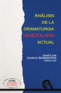 Books Frontpage Análisis de la dramaturgia venezolana actual
