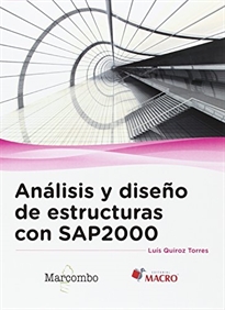 Books Frontpage Análisis y diseño de estructuras con SAP2000 v. 15
