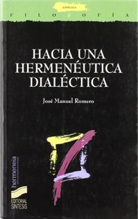 Books Frontpage Hacia una hermenéutica dialéctica