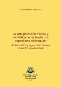 Books Frontpage La categorización médica y lingüística de los trastornos específicos del lenguaje