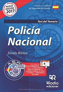 Books Frontpage Cuerpo Nacional de Policía. Escala básica. Test del Temario. Cuarta Edición