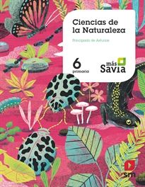 Books Frontpage Ciencias naturales. 6 Primaria. Más savia. Asturias