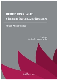 Books Frontpage Derechos Reales y Derecho Inmobiliario Registral