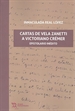 Front pageCartas de vela zanetti a Victoriano Crémer