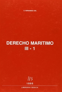 Books Frontpage Derecho Marítimo.  Tomo III. 3 Vols.