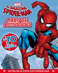 Books Frontpage Spider-man. Actividades con tatuajes