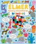 Front pageElmer. Libro de cartón - Busca y encuentra los números de Elmer