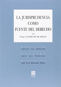 Books Frontpage La jurisprudencia como fuente del Derecho