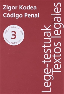 Books Frontpage Zigor Kodea / Código penal