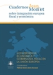 Front pageConvergencia económica y gobernanza fiscal en la Unión Europea