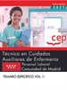 Front pageTécnico en Cuidados Auxiliares de Enfermería (Personal Laboral). Comunidad de Madrid. Temario específico Vol. II