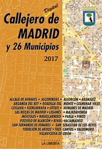 Books Frontpage Callejero de Madrid y 26 municipios 2017