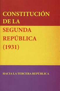 Books Frontpage Constitución de la Segunda República española