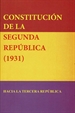 Front pageConstitución de la Segunda República española