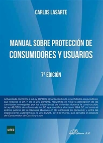 Books Frontpage Manual sobre protección de consumidores y usuarios