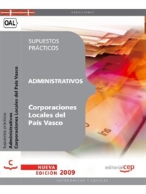Books Frontpage Administrativos Corporaciones Locales del País Vasco. Supuestos Prácticos