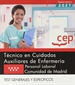 Front pageTécnico en Cuidados Auxiliares de Enfermería (Personal Laboral). Comunidad de Madrid. Test generales y específicos