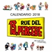 Front pageCalendario 13 Rue del Percebe 2018