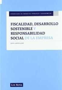 Books Frontpage Fiscalidad, desarrollo sostenible y responsabilidad social de la empresa