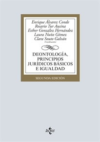 Books Frontpage Deontología, principios jurídicos básicos e igualdad