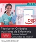 Front pageTécnico en Cuidados Auxiliares de Enfermería (Personal Laboral). Comunidad de Madrid. Simulacros de examen