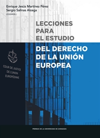 Books Frontpage Lecciones para el estudio del derecho de la Unión Europea