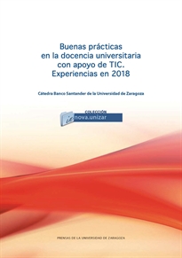 Books Frontpage Buenas prácticas en la docencia universitaria con apoyo de las TIC. Experiencias en 2018