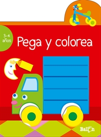 Books Frontpage Pega y colorea