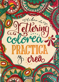 Books Frontpage Libro de lettering. Colorea, practica y crea