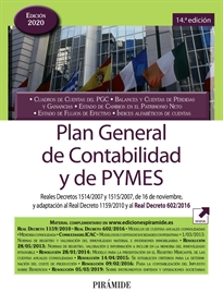Books Frontpage Plan General de Contabilidad y de PYMES