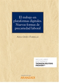 Books Frontpage El trabajo en plataformas digitales. Nuevas formas de precariedad laboral (Papel + e-book)