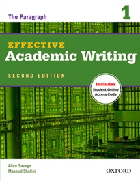 Books Frontpage Effective Academic Writing 2nd Edition 1 Student's Book with Online Practice
