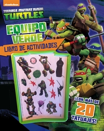 Books Frontpage Las Tortugas Ninja. Equipo verde. Libro de actividades
