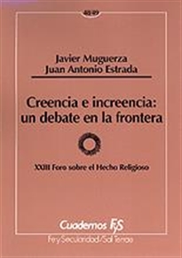 Books Frontpage Creencia e increencia: un debate en la frontera