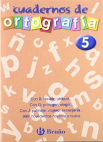 Books Frontpage Cuaderno de Ortografía 5