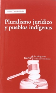 Books Frontpage Pluralismo jurídico y pueblos indígenas