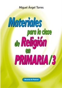 Books Frontpage Materiales para la clase de Religión en Primaria 3