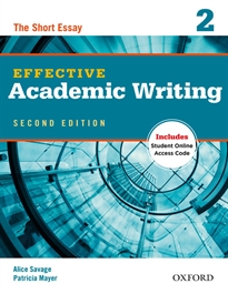 Books Frontpage Effective Academic Writing 2nd Edition 2 Student's Book with Online Practice