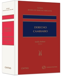 Books Frontpage Summa Revista de Derecho Mercantil. Derecho Cambiario