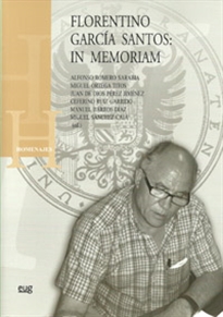 Books Frontpage Florentino García Santos: In Memoriam