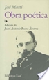 Front pageObra poética de José Martí