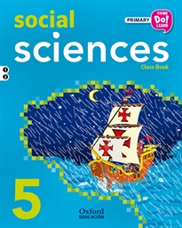 Books Frontpage Think Do Learn Social Sciences 5th Primary. Class book pack