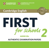 Books Frontpage Cambridge English First for Schools 2 Audio CDs (2)