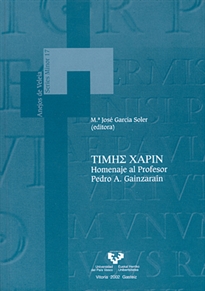 Books Frontpage TIMH&#x02211; XAPIN. Homenaje al profesor Pedro A. Gainzarain