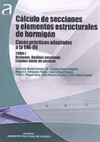 Books Frontpage Cálculo De Secciones Y Elementos Estructurales De Hormigón. Casos Prácticos Adaptados A La Ehe-08. Tomo I Y II