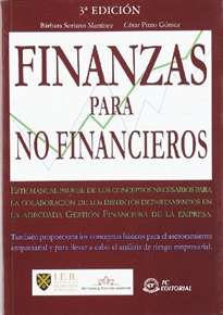 Books Frontpage Finanzas para no financieros