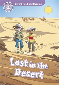 Books Frontpage Oxford Read and Imagine 4. Lost in the Desert + Audio CD Pack