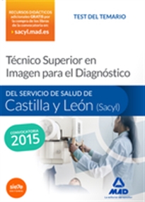 Books Frontpage Técnico Superior en Imagen para el Diagnóstico del Servicio de Salud de Castilla y León (SACYL). Test
