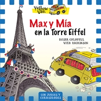 Books Frontpage Yellow Van 13. Max y Mía en la Torre Eiffel